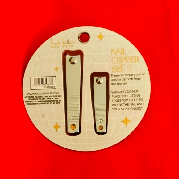 NEW: NICOLE MILLER HOLIDAY NAIL CLIPPER SET 💅 - Picture 4 of 4